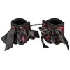 CalExotics Scandal Corset Cuffs Raudona &amp; Juodas Adjustable Restraint 28cm