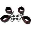 CalExotics Scandal Hog Tie - Adjustable Restraint System, Raudona &amp; Juodas, 30.5 cm