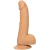 CalExotics Silicone Studs 15.2 cm - Skin Tone, Flexible Suction Base