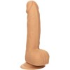 CalExotics Silicone Studs 15.2 cm - Skin Tone, Flexible Suction Base