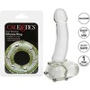 CalExotics Steel Beaded Silicone Performance Ring XL, 5 cm, Juodas
