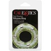 CalExotics Steel Beaded Silicone Performance Ring XL, 5 cm, Juodas