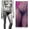 CalExotics Radiance Thong RHINE - Mesh, Adjustable, Rhinestone Accents