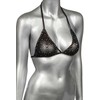 CalExotics Radiance Triangle Bikini Top Rhinestone Plus Size 3X Adjustable