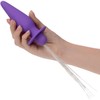 CalExotics Southern Lights Silicone Light-Up Intimate Plug Violetinė 10 Modes