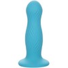 CalExotics Wave Rider Swell Mėlyna Anal Plug Liquid Silicone 12 cm
