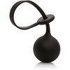 CalExotics Weighted Lasso Silicone Ring 4.5cm 110g Adjustable Juodas