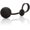 CalExotics Weighted Lasso Silicone Ring 4.5cm 110g Adjustable Juodas