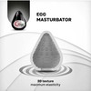 G-VIBE Gvibe G-Egg Juodas Textured Silicone Compact Intimate Sleeve 6.5cm