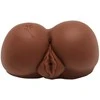 Hidden Desire ACT Intimate Machine Big Ass TPR Dual Channel with Brown Vibrator 21cm