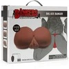 Hidden Desire ACT Intimate Machine Big Ass TPR Dual Channel with Brown Vibrator 21cm