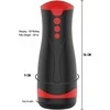 Hidden Desire Masturbator Vibrating&Squeeze Juodas