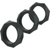 Hidden Desire Heavy C-Ring Set Juodas