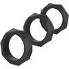 Hidden Desire Heavy C-Ring Set Juodas