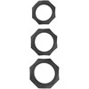 Hidden Desire Heavy C-Ring Set Juodas