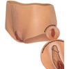 Hidden Desire Alter Ego Silicone Open Brief Medium Waist Flesh S-L