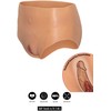 HIDDEN DESIRE ALTER EGO High Waist Silicone Open Brief S-M-L Flesh