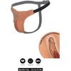 Hidden Desire Alter Ego Silicone Adjustable Open Thong One Size Flesh