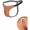 Hidden Desire Alter Ego Silicone Adjustable Open Thong One Size Flesh