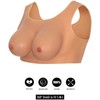 HIDDEN DESIRE Alter Ego Silicone Wearable Breast Top E-Cup Flesh S-L