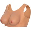 HIDDEN DESIRE Alter Ego Silicone Wearable Breast Top E-Cup Flesh S-L