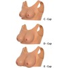 HIDDEN DESIRE Alter Ego Silicone Wearable Breast Top E-Cup Flesh S-L