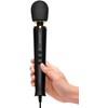 LE WAND POWERFUL PETITE – JUODOS SPALVOS Į TINKLĄ JUNGIAMAS VIBRATORIUS
