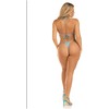 Leg Avenue Sets Mėlyna Leg Avenue Diamonds Bikini Mėlyna - Two-Piece Rhinestone Swim Set, One Size