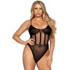 Leg Avenue Sets Leg Avenue Bodysuit &amp; Skirt Set - One Size, Elegant Juodas Design