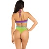 Leg Avenue Bodystockings Leg Avenue Bodysuit Ocean Ombre - Twisted Halter, Multicolor, One Size