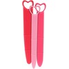 Mae B Rinkinys hearts smooth strypai analiniai kamščiai
