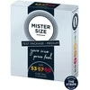 Mister Size Prezervatyvai Prezervatyvai tinka 53mm 57mm 60mm 3vnt..