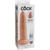 Pipedream „King Cock“ 9 colių neapdorotas – minkštas