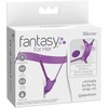 Pipedream FANTASY FOR HER ULTIMATE DRAGONELIO DIRŽINIS VIBRATORIUS VIOLETINIS