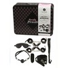 Secret Play Secretplay 8-Piece Juodas Bondage Essentials Set - Synthetic Leather, Adjustable