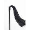 Secretplay 100 Fetish Secret Play Dual-Sided Intimate Priedas Juodas Feather &amp; Whip 21cm