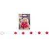 Seven creations You2Toys Beads Series Silicone Intimate Bead Chain with O-Ring Juodas