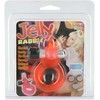 Seven Creations Jelly Rabbit Vibrating Silicone Ring, Atsparus vandeniui, Clear