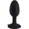 Seven Creations Roll Play Silicone Plug Large 12x4cm Juodas