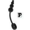 Toyjoy Anal Snake Plug &amp; Penis Ring Juodas