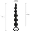 TOYJOY Analinis kištukas, užpakalio kamuoliukų virvelė, sekso grandinėlė, 17 cm