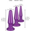 TOYJOY Rinkinys užpakalinių kamščių siurbtukų kamščiai