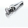 ToyJoy Diamond Bum Bijou Small Sidabrinis Plug with Decorative Jewel 9.2cm