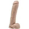 Get Real TOYJOY Dildo ant siurbtuko, didelis tikroviškas penis, 28 cm