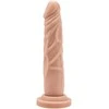 Get Real TOYJOY natūralus dirbtinis dildo, juodas penio narys, 18 cm
