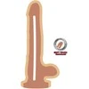 Get Real Dual Density Intimate Model 12 cm with Suction Base Skin Tone