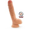 Get Real Dual Density Intimate Machine 25.5 cm Skin Tone, Suction Base