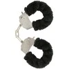 BoT TOYJOY Furry Fun Cuffs Juodas - Soft Plush Wrist Restraint Set