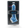Mėlyna Get Real Happy Dicks 19 cm Mėlyna Anatomical Model with Suction Base