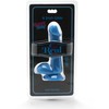 Mėlyna Get Real Happy Dicks Mėlyna 12 cm Anatomical Model with Suction Base